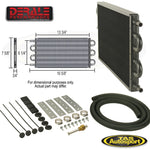 Derale 6 Pass 17" Series 7000 Copper/Aluminum Transmission Cooler Kit