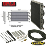 Derale 6 Pass 13" Series 7000 Copper/Aluminum Transmission Cooler Kit