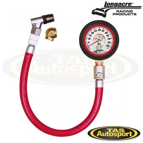 Longacre 2 inch 0-60 psi Tyre Pressure Gauge
