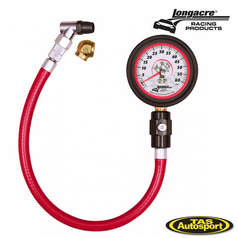 Longacre 2.5 Inch 0-60psi Deluxe Tyre Gauge