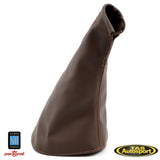 Nardi Brown Smooth Leather Hand Brake Gaiter