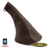 Nardi Brown Perforated Leather Hand Brake Gaiter