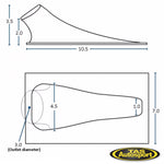 NACA Duct 3inch (with Flange)