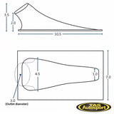 NACA Duct 3inch (with Flange)