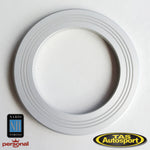 Nardi White Anodized Sterring Wheel Trim Ring