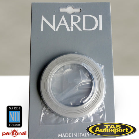 Nardi White Anodized Sterring Wheel Trim Ring