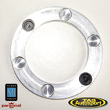 Nardi Polished Aluminium Steering Wheel Trim Ring