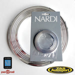 Nardi Polished Aluminium Steering Wheel Trim Ring