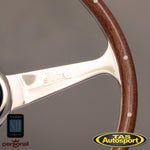 Nardi Anni 50 Mahogany Steering Wheel
