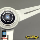 Nardi ND Classic Mahogany White Spokes 360mm Steering Wheel #5062.36.1000