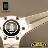 Nardi Deep Corn Mahogany Wood Glossy Spokes 350 Steering Wheel 5069.35.3000