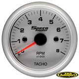 2" Sports Series 0-8000 RPM Tachometer Gauge