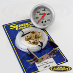 Speco Meter 2 inch 100 psi Mechanical Oil Pressure Gauge