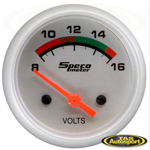 Speco Meter 2 inch Volt Meter Gauge