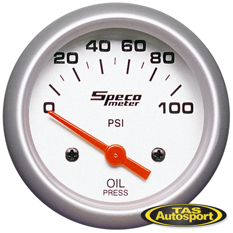 Speco Meter 2 inch Electrical Oil Pressure Gauge