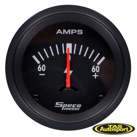 2" AMP METER 0-60-0 AMP