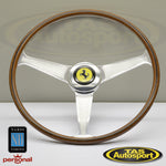 Nardi Replica Ferrari Mahogany 420 Steering Wheel
