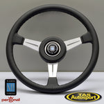 Nardi ND Classic Black Leather 365mm Steering Wheel