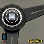 Nardi ND Classic Leather Grey Stitching 360 Steering Wheel 6061.36.2001