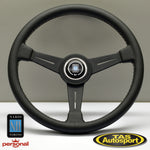 Nardi ND Classic Leather Grey Stitching 360 Steering Wheel 6061.36.2001