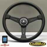 Nardi ND Classic Leather Grey Stitching 360 Steering Wheel 6061.36.2001