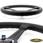 Nardi ND Classic Perforated Leather Black Stitching 360 Steering Wheel