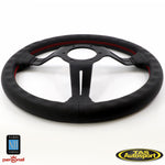 Nardi Deep Corn Leather Red Signature 330mm Steering Wheel