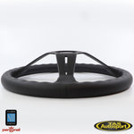 Nardi Deep Corn Smooth Leather Black Stitching 350 Steering Wheel