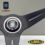 Nardi Deep Corn 3 Colour Cross Stitching 350mm Steering Wheel