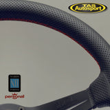 Nardi Deep Corn Perforated Leather Red Stitching 350mm Steering Wheel 6069.35.2093