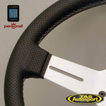 Nardi Competition Leather White Spokes 330 Steering Wheel 6070.33.1091