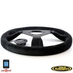 Nardi Neo Grinta Suede Black Stitching 350mm Steering Wheel