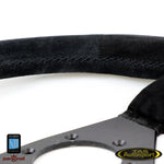Nardi Neo Grinta Suede Black Stitching 350mm Steering Wheel