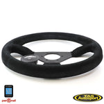 Nardi Neo Grinta Suede Black Stitching 350mm Steering Wheel
