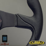 Nardi Thunder Black Leather 350 Steering Wheel