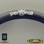 Nardi Pole Position Suede Silver Emblem 350 Steering Wheel