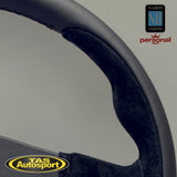 Nardi Pole Position Suede Silver Emblem 350 Steering Wheel