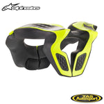 ALPINESTARS YOUTH NECK SUPPORT BLACK/YELLOW