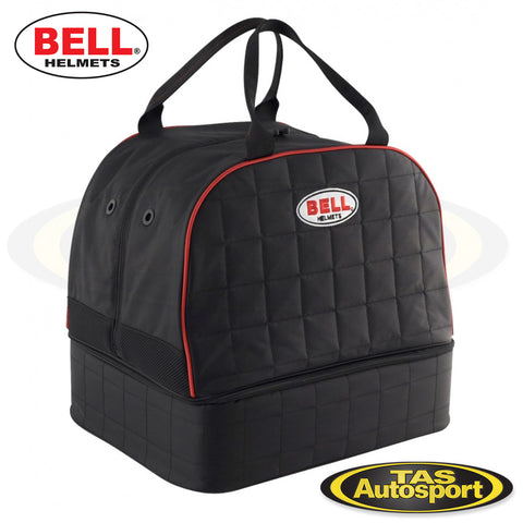 Bell Helmet with Hans Quilted Black Bag