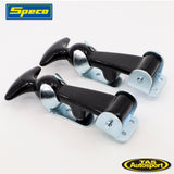 Rubber Bonnet Hooks Pair