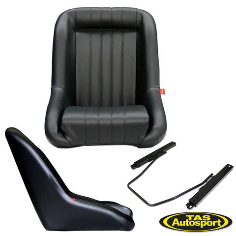 Classic Low Back PU Car Leather Seat