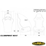 RPM ATECH CLUBSPRINT SEAT