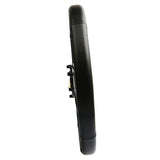 Steering Wheel Leather 14" ADR Black Spoke