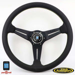 Nardi Deep Corn Perforated Leather Gold Stitching 350mm Steering Wheel