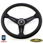 Nardi Deep Corn Perforated Leather Gold Stitching 350mm Steering Wheel