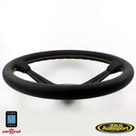 Nardi Deep Corn Perforated Leather Gold Stitching 350mm Steering Wheel