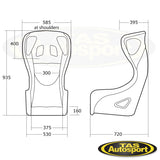 Cobra Evolution PRO GT width Race Seat