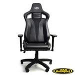 SAAS EXECUTIVE OFFICE CHAIR BLACK WITH CARBON ACCENTS GAMING