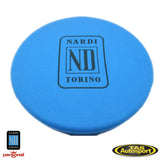 Nardi 0344.00.0006 Blue Fabric Steering Wheel Cover