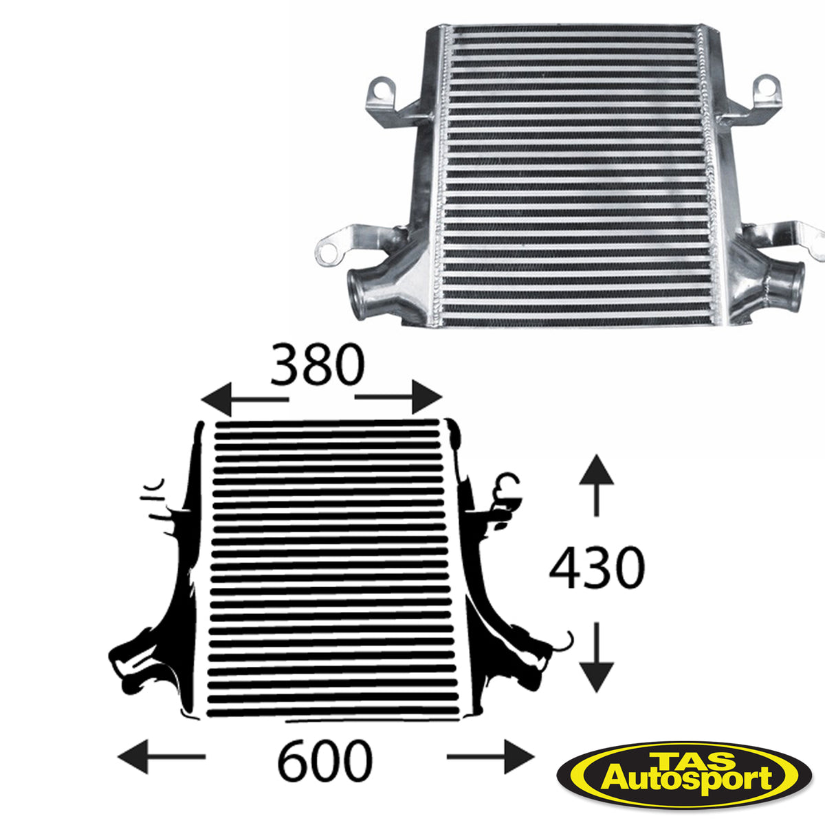 Ford FG XR6 Turbo Intercooler & Pipe Kit Tas Autosport